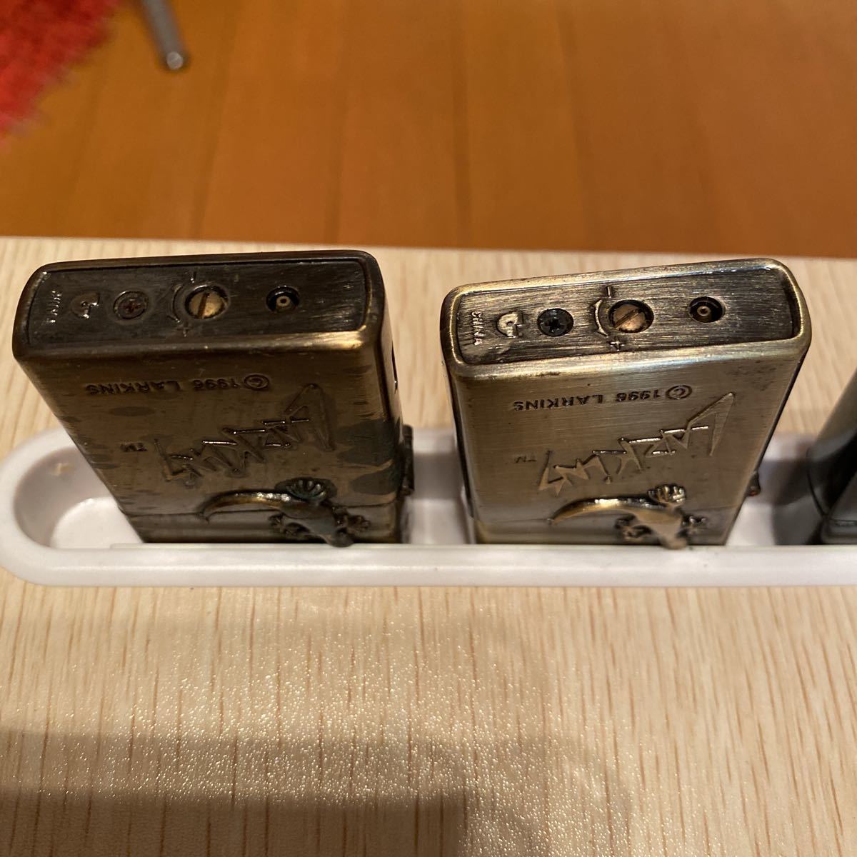 ZIPPO オイルライター まとめ売り ジッポーライター LARKINS 4点セット 