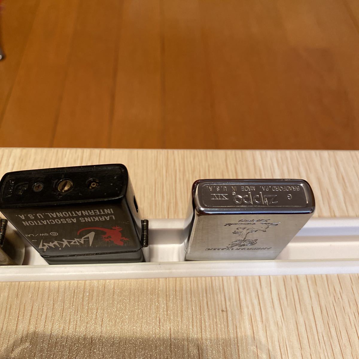 ZIPPO オイルライター まとめ売り ジッポーライター LARKINS 4点セット 