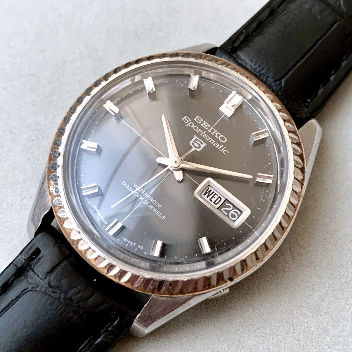 セイコー スポーツマチック SEIKO 自動巻 アンティーク スポーツ 