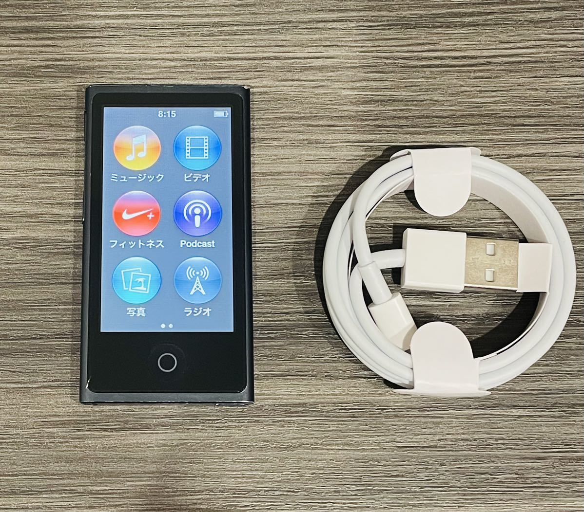 iPod nano 第7世代 16GB スペースグレイ MD481J Appleアイポッドナノ