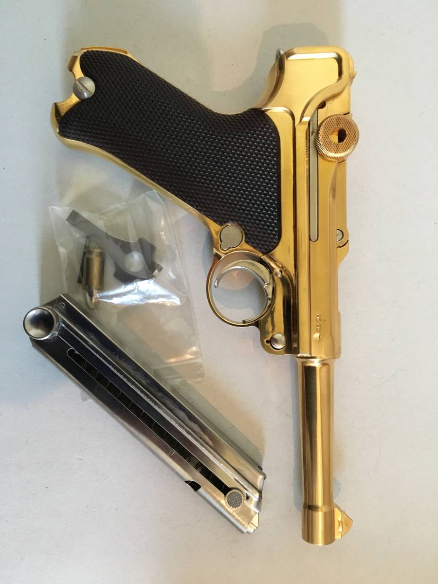 MARUSHIN マルシン ルガーP-08 金属製モデルガン8インチ 22 KGP