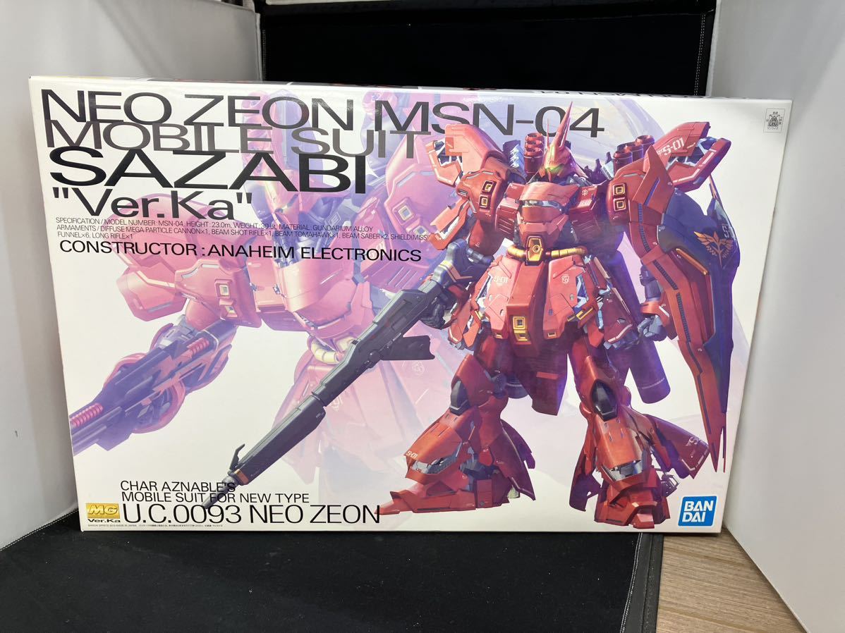 バンダイ◇MG 機動戦士ガンダム 逆襲のシャア MSN-04 サザビー Ver.Ka