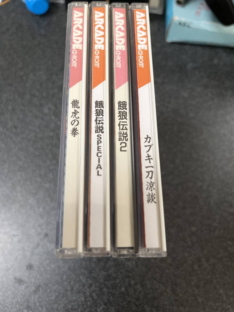 PCエンジン カブキ一刀涼談 餓狼伝説スペシャル 龍虎の拳 餓狼伝説2 即決