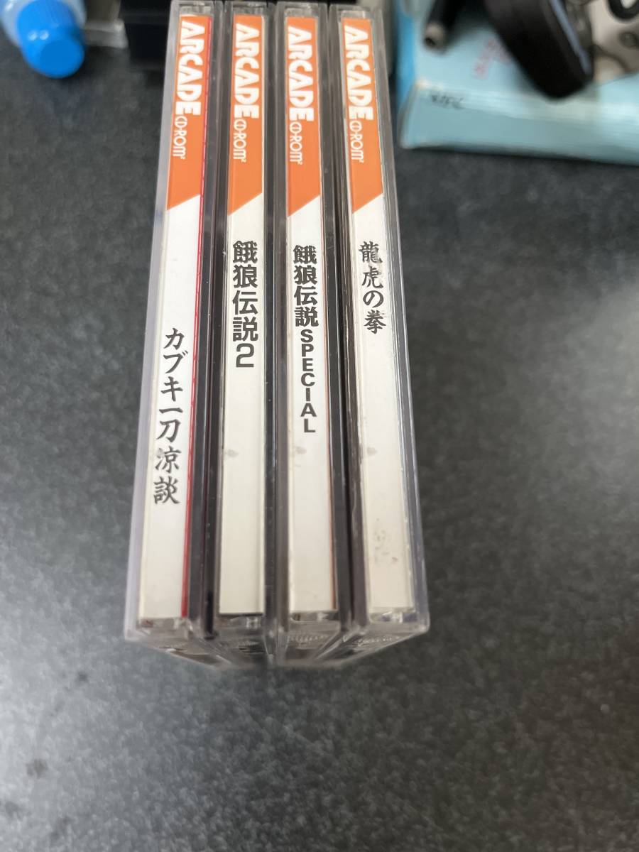 PCエンジン カブキ一刀涼談 餓狼伝説スペシャル 龍虎の拳 餓狼伝説2 即決
