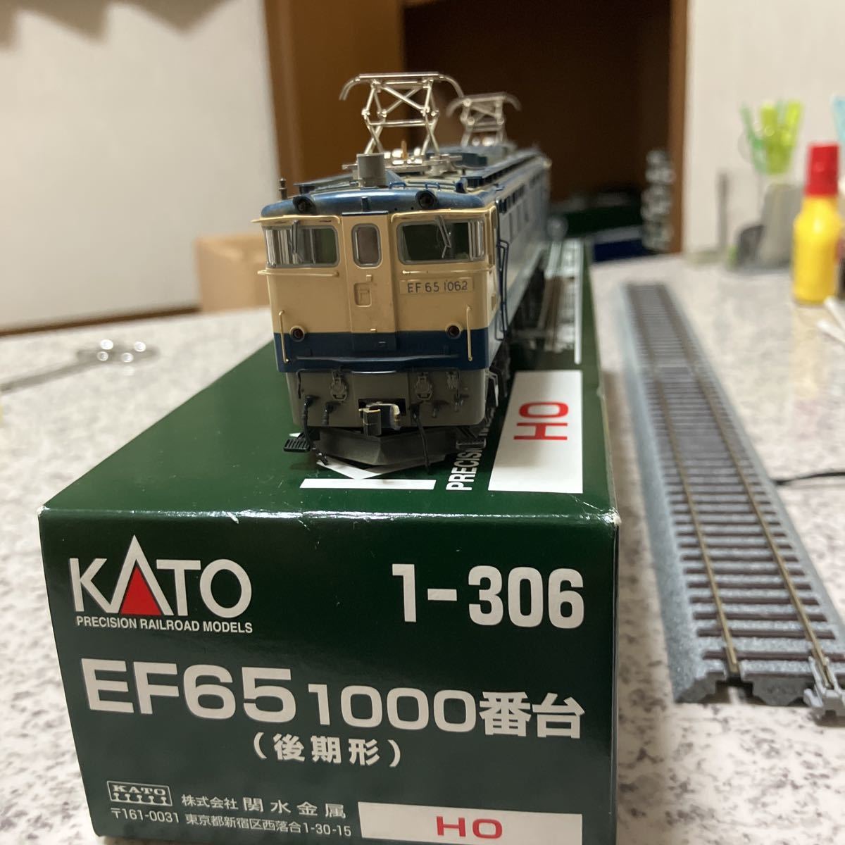 KATO HOゲージ EF65 1000 後期形 1-306鉄道模型電気機関車 KATO EF65 1-306 HOゲージ 1000番台 後期形 | HO 鉄道模型 カトー 0
