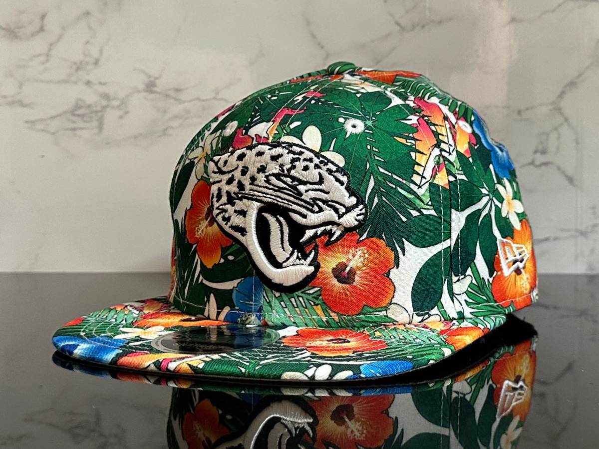【未使用品】220B★NEW ERA ニューエラ 9FIFTY×NFL ジャクソンビル・ジャガーズ Jacksonville Jaguars コラボキャップ 帽子《FREEサイズ》