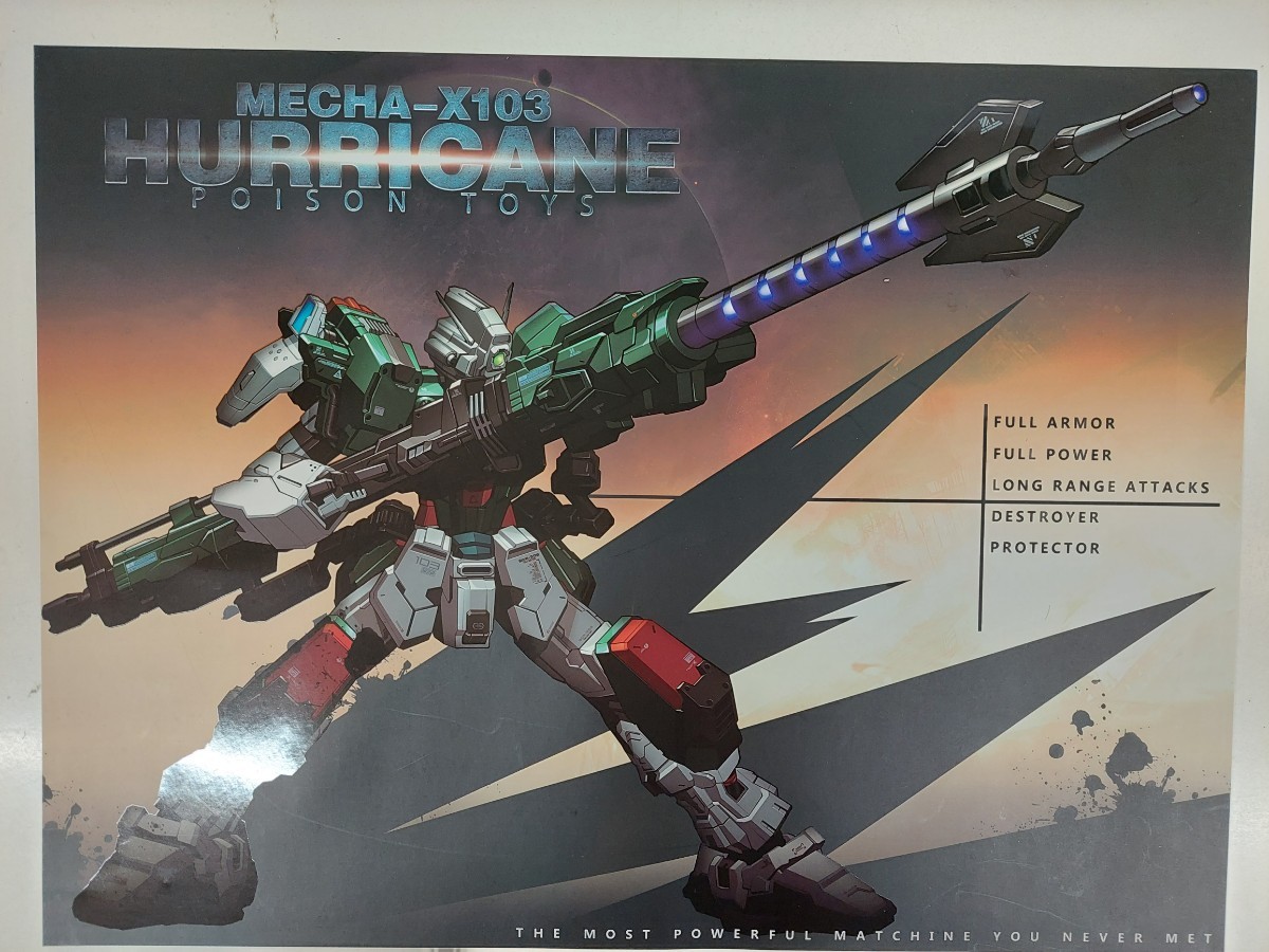POISON TOY 1/72 バスターガンダム MECHA-X103 HURRICANE | CIRCOLEKTRA.NL