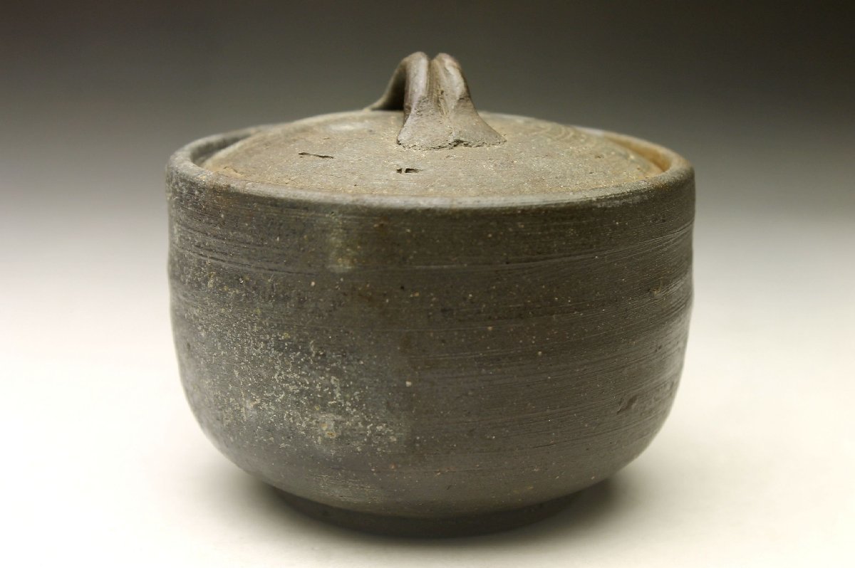 余韻】 名工作 備前焼 宝瓶 在銘 急須 煎茶器 煎茶道具 煎茶 無傷美