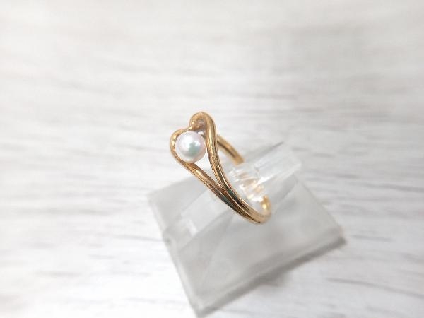 MIKIMOTO】MIKIMOTO ミキモト／K18／＃10.5/2.7g/ イエローゴールド