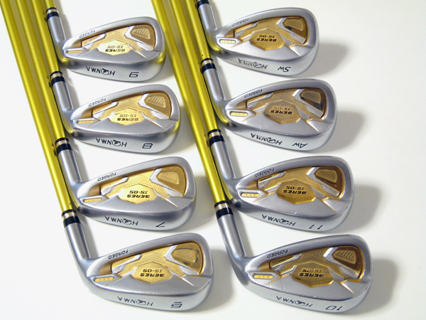 ○希少中古○本間ゴルフ○ベレス IS-05○アイアン8本○ARMRQ∞ 48○3S