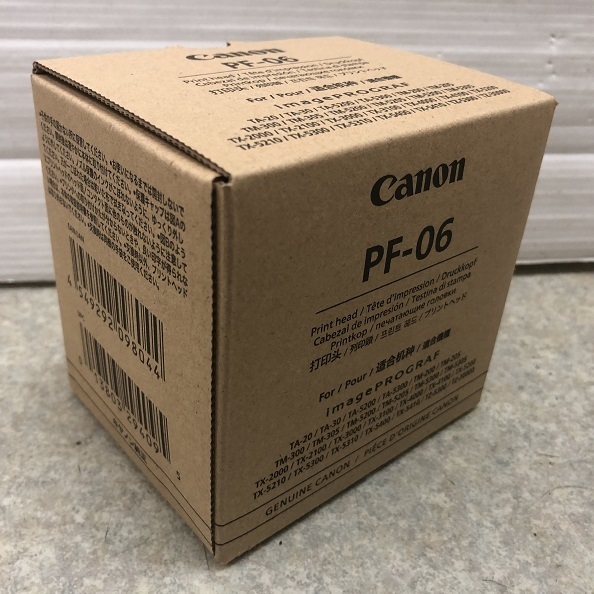 2033) 新品 Canon キヤノン PF-06 純正 プリントヘッド PF-06 プリント