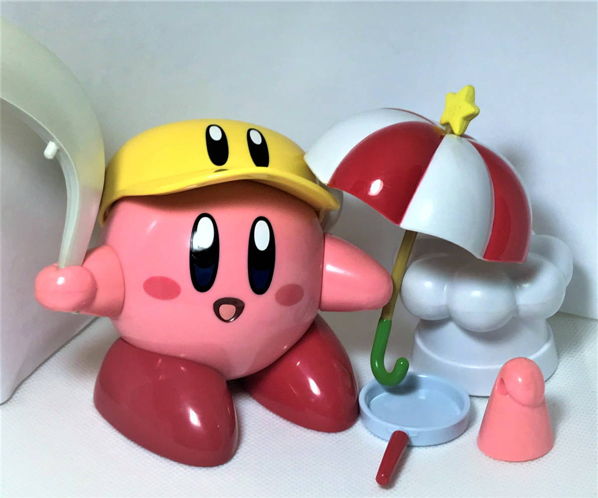 【激レア!終売品】2002年 星のカービィ マグネットカービィデラックス 磁石使用可動フィギュア カッター・コック・パラソル ㈱タカラ