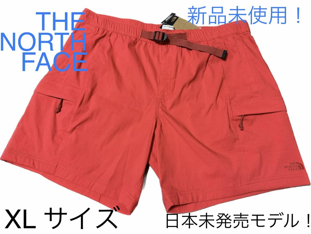 THE NORTH FACE ザ　ノースフェイス　ハーフパンツ　ショートパンツ　短パン　NF0A55V8 レッド　希少モデル！　XLサイズ　新品未使用品