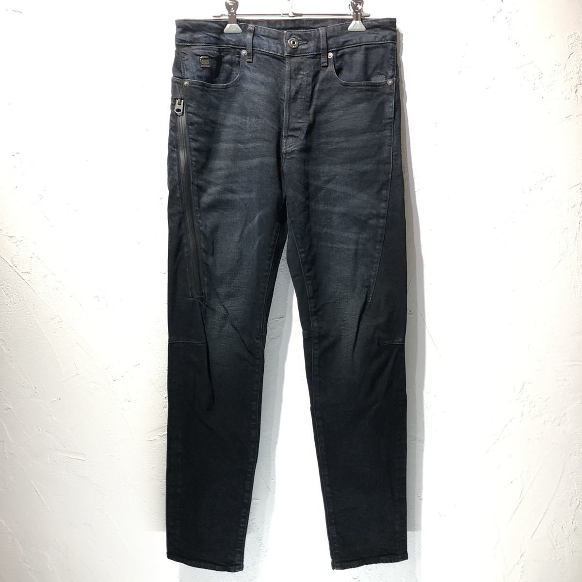 美品 G-Star RAW CITISHIELD 3D SLIM TAPERED JEANS 31×32 ジースター 