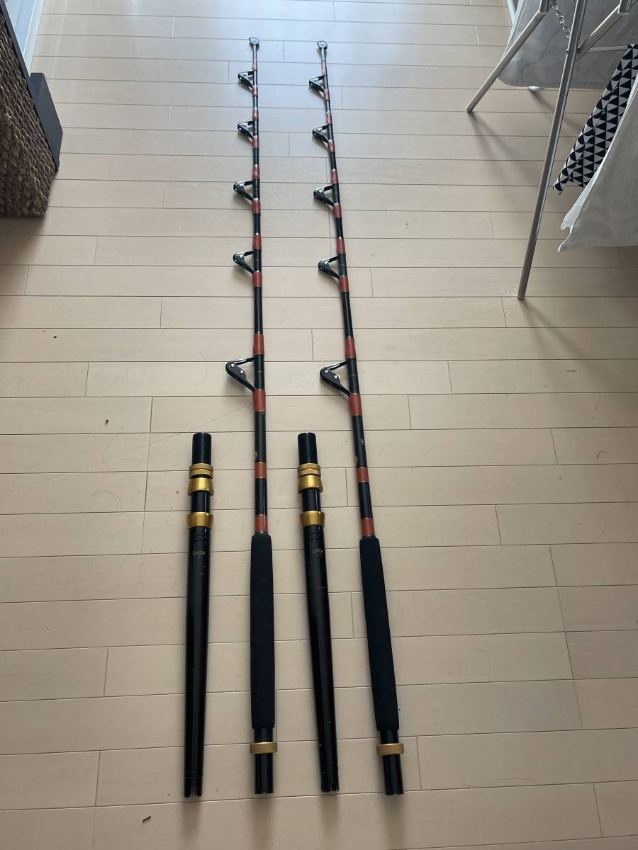 カジキトローリングロッド80LBソルトウオーターハウス トローリング