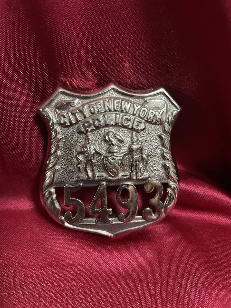 NYPD セカンド Police Officerバッジセット ニューヨーク市警 【公式通販】