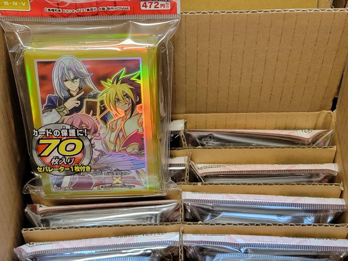 遊戯王】 大量 スリーブ 144個 まとめ売り プロテクター OCG ゼアル