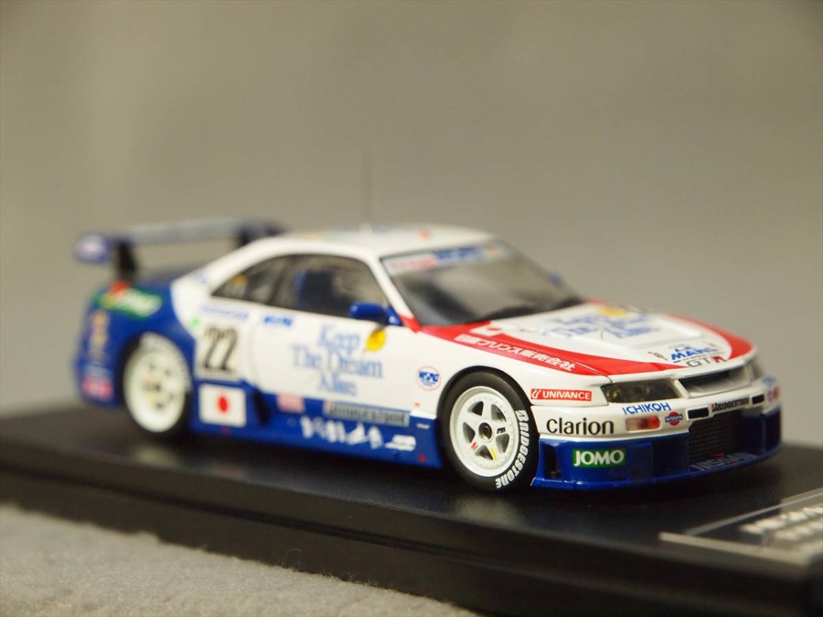 NISMO NISMO GT-R LM 1995年 ルマン24時間 10位 #22 福山英朗/近藤