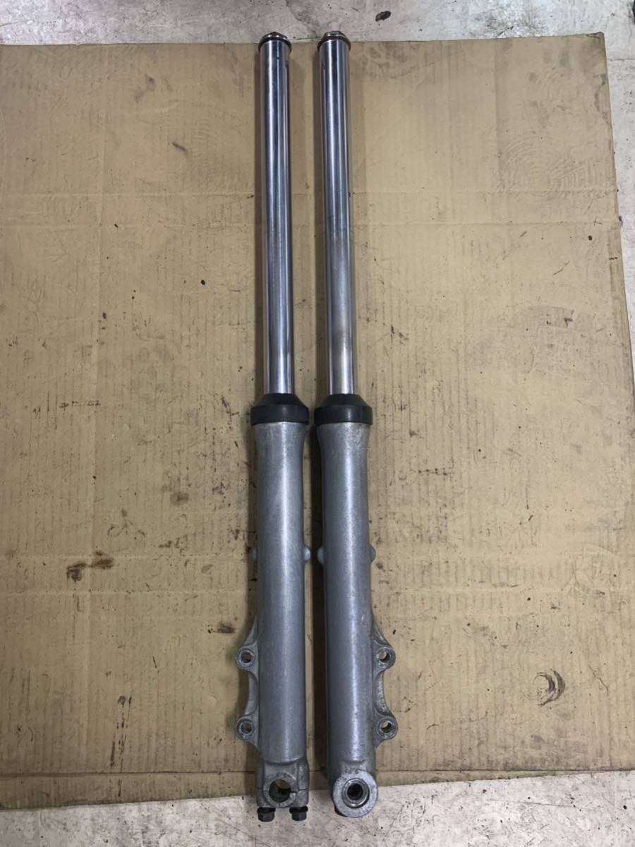 B14 極上　1台ばら売り　CB400N　フロントフォーク　ダブル　ダブルディスク CB250N CB250T CB400T ホーク バブ　CBX400F　GS400 ゴキ ザリ