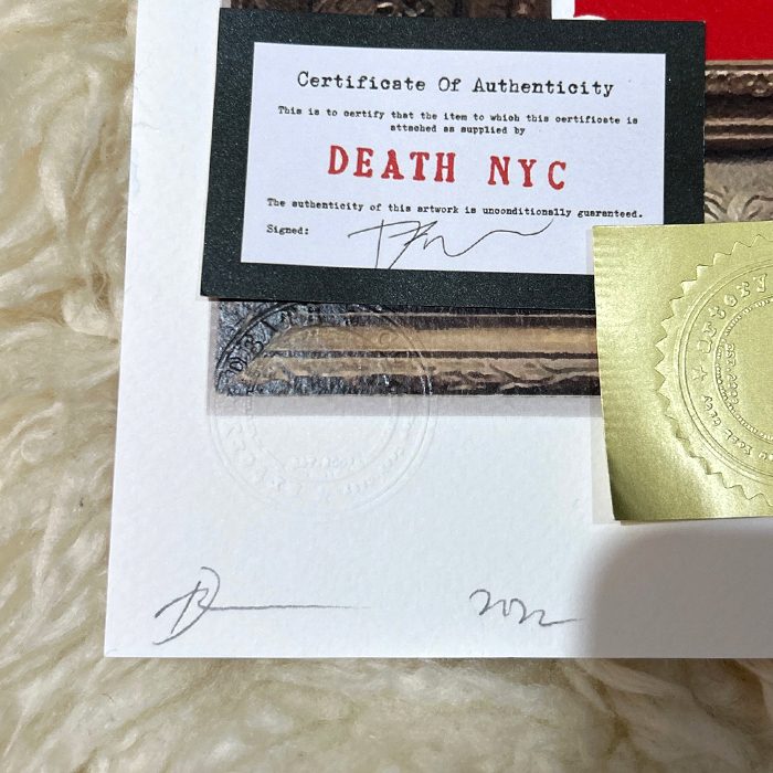 DEATH NYC Banksy バンクシー「風船と少女」ルイヴィトン LOUISVUITTON