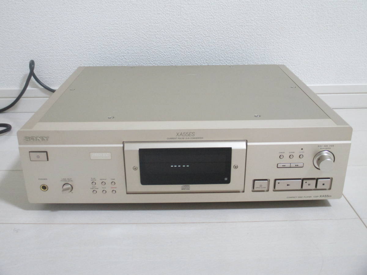 り*り様 SONY CDP-XA55ES CDプレーヤー SONY CDP-XA55ES CDプレーヤー オーディオ機器 ご覧いただきありがとう