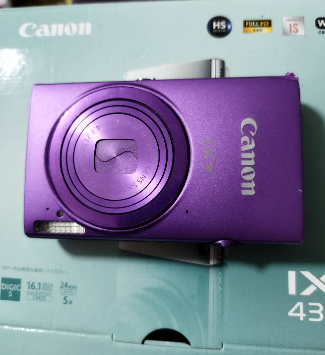IXY 430F （パープル） キヤノン IXY 430F Canon