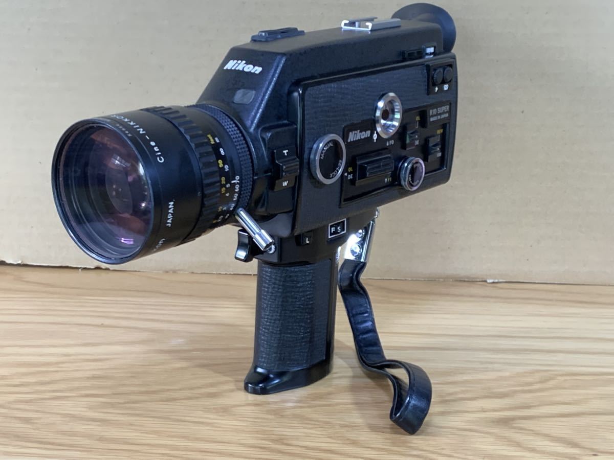 □Nikon ニコン R10 SUPER スーパーズーム 8㎜ フィルムカメラ 純正
