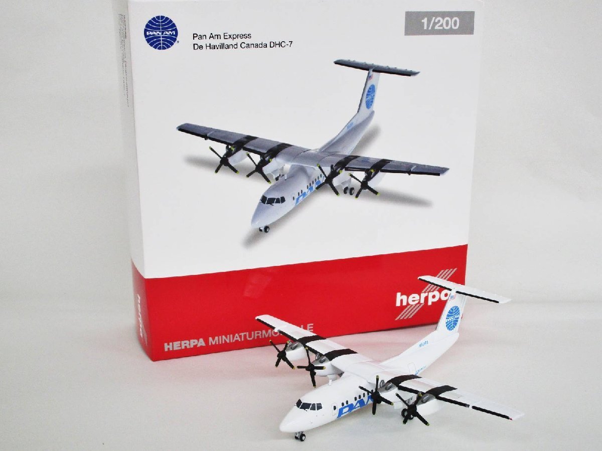 herpa 1/200 DHC-7 パンアメリカン航空 N53RA 【C】mtt080824