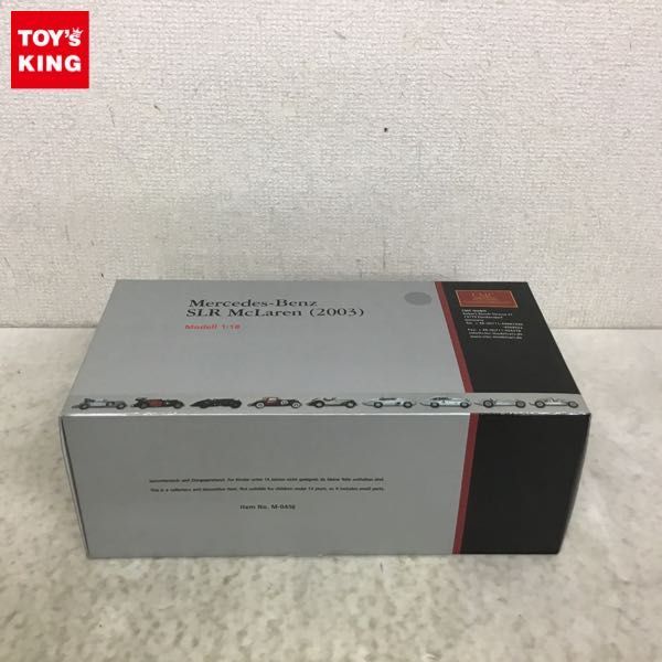 1円〜 CMC 1/18 メルセデス ベンツ SLR マクラーレン 2003 シルバー 1