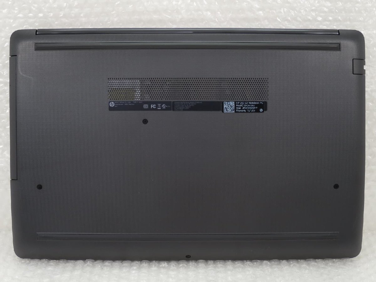 ジャンク⁄ HP HP 250 G7 Notebook PC Intel Core i5-8265U メモリ8.19