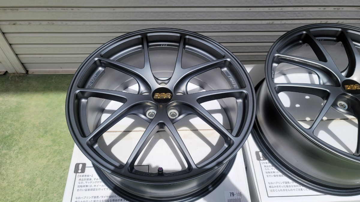 BBS JAPAN RI-A MGR(マットグレイ)8.0+18 5100+45T ホイール4本 BBS JAPAN RI-A MGR(マットグレイ)8.0+18 5100+45T ホイール4本