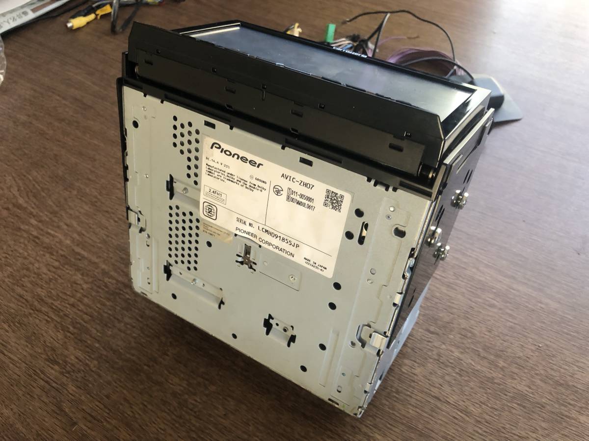 カロッツェリア サイバーナビ AVIC-ZH07 マップデータ最新2019年 