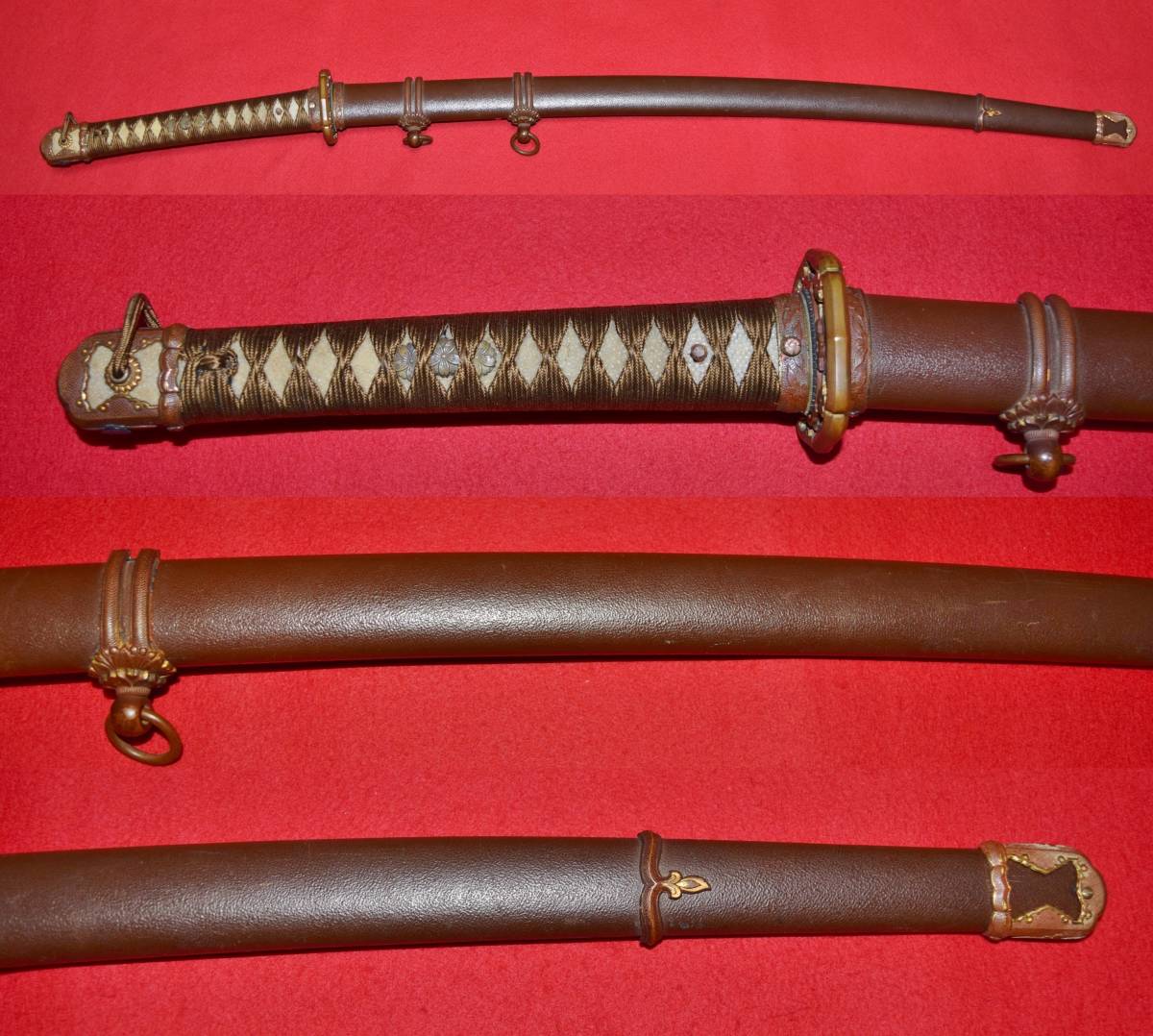 興亜一心 満鉄刀 九四式軍刀拵 珍品 登録証付属 二佩鐶 大日本帝国陸軍