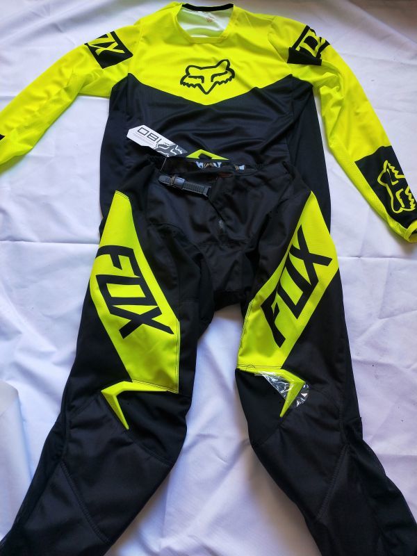 モトクロス バイクウェア ジャージ フォックスレーシング 在庫処分 SAYAK JERSEY サイズ指定可 新品未使用 蛍光