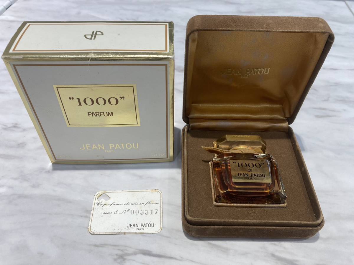 S4032 香水 JEAN PATOU PARIS PARFUM 1000 15ml おそらく未使用