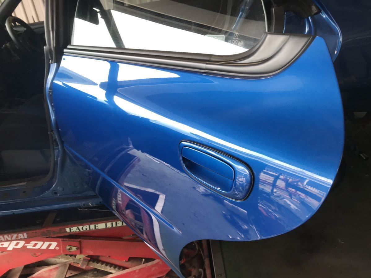 GC8インプレッサWRXstiバージョンⅤタイプRALTD左リアドア ASSY (74F 