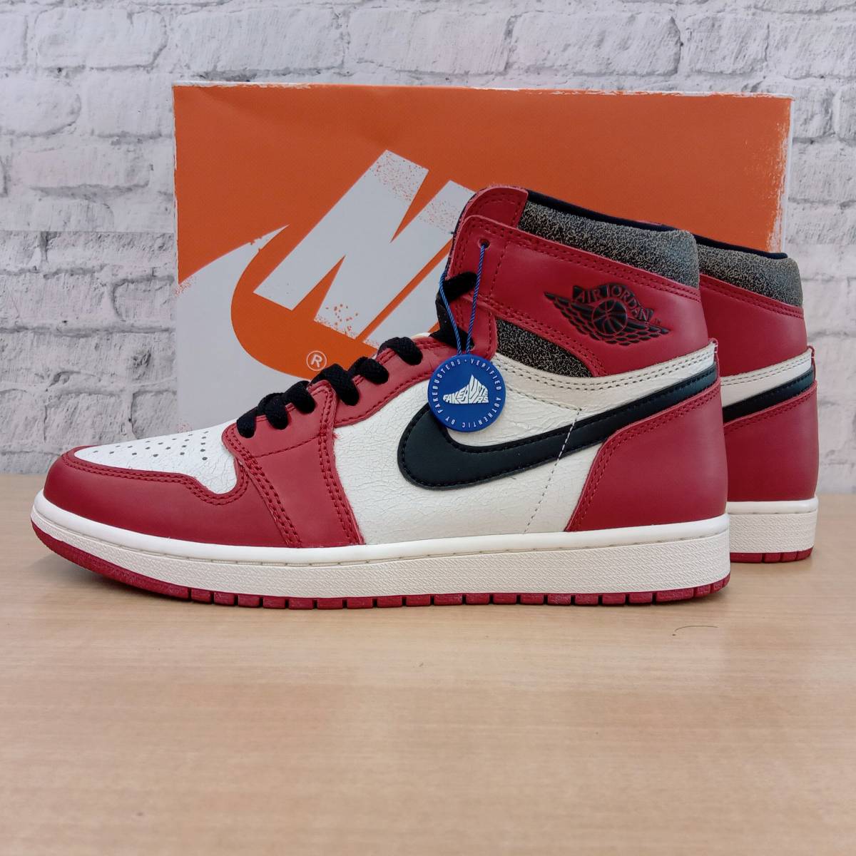 27.5cm AJ1 RETRO Lost&Found Chicago 靴