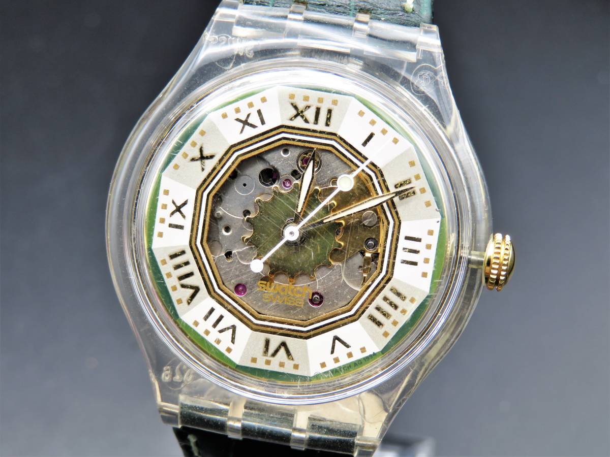 スウォッチ - swatch by 腕時計 動作未確認の通販 付属品あり サターン 