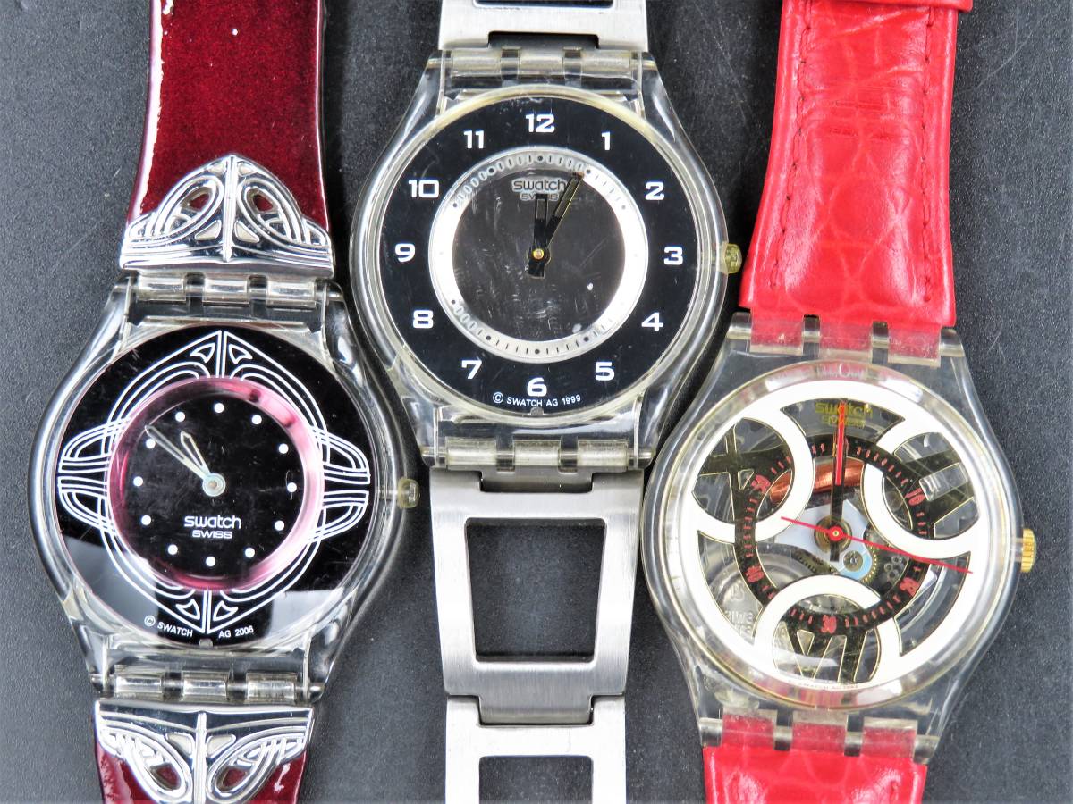 スウォッチ - swatch by 腕時計 動作未確認の通販 付属品あり サターン 