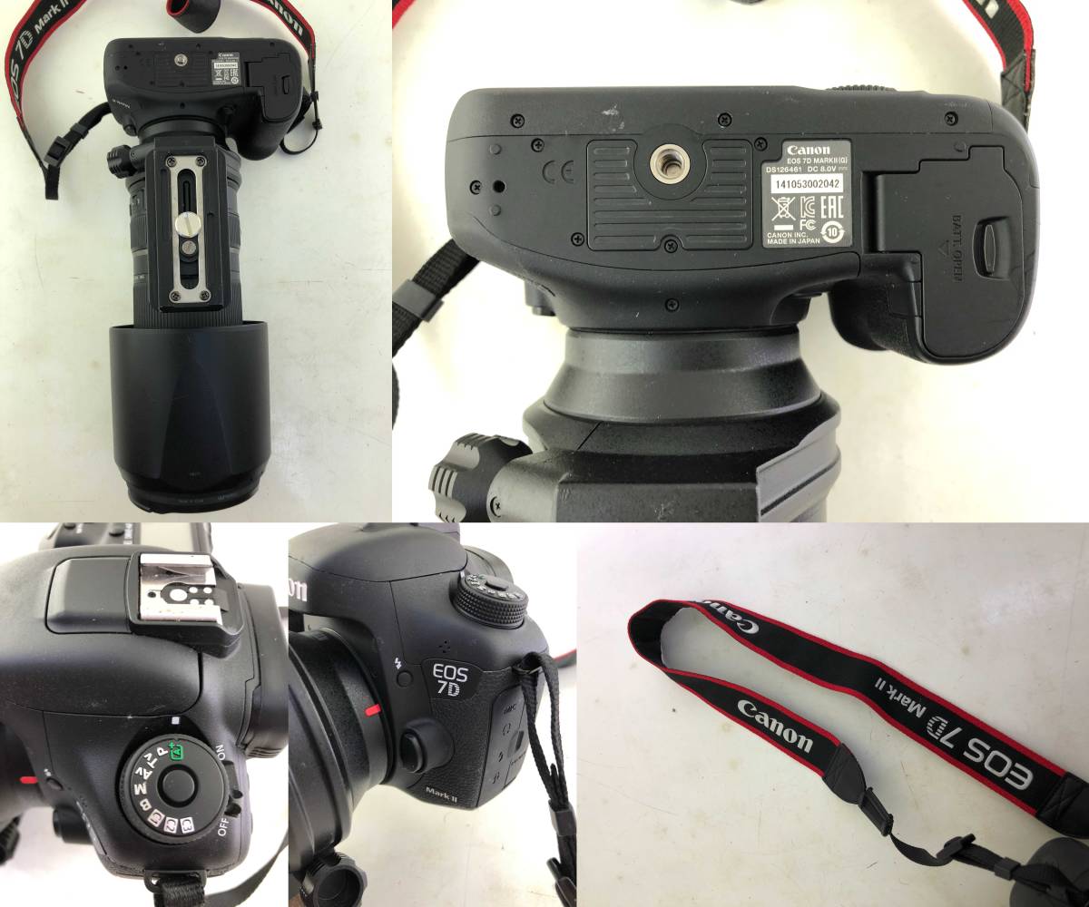 Canon（キャノン）EOS　7D　mark2　DS126461　DC8.0V　カメラ・スタンド・レンズ・充電器