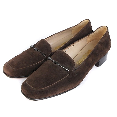 極美品 フェラガモ Salvatore Ferragamo リボンパンプス サイズ8C