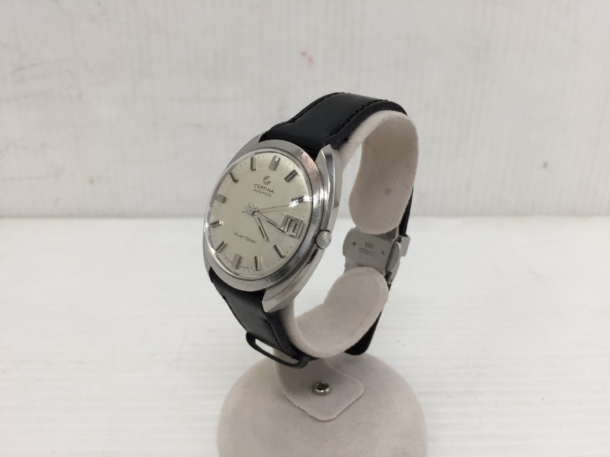 ○CERTINA サーチナ blue ribbon ブルーリボン 自動巻 腕時計 シンプル 