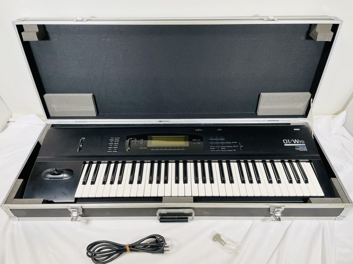KORG コルグ 01/W FD シンセサイザー 専用ハードケース 純正 KORG 01⁄W