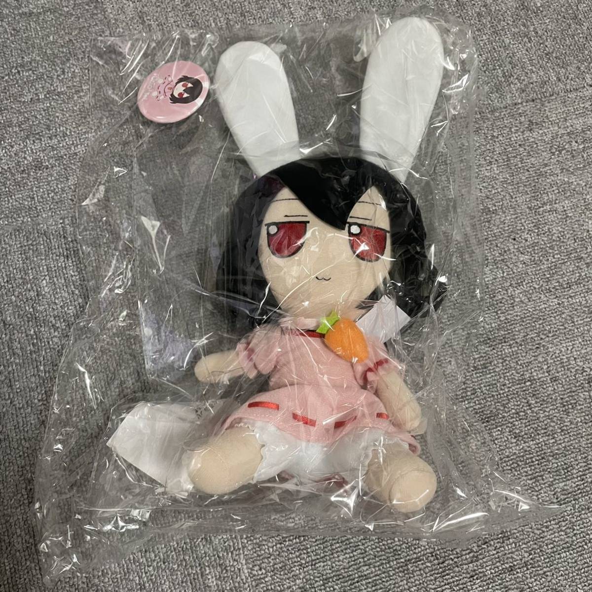 東方Project 東方 ぬいぐるみシリーズ 22 因幡てゐ ふもふもてゐ 新品・未開封 バッジ付