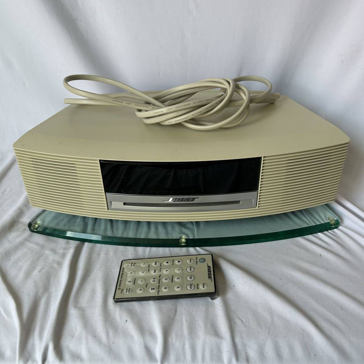 ▽【1円スタート】BOSE Wave Music System lll リモコン付き ボーズ ウェーブミュージックシステム 稼働品