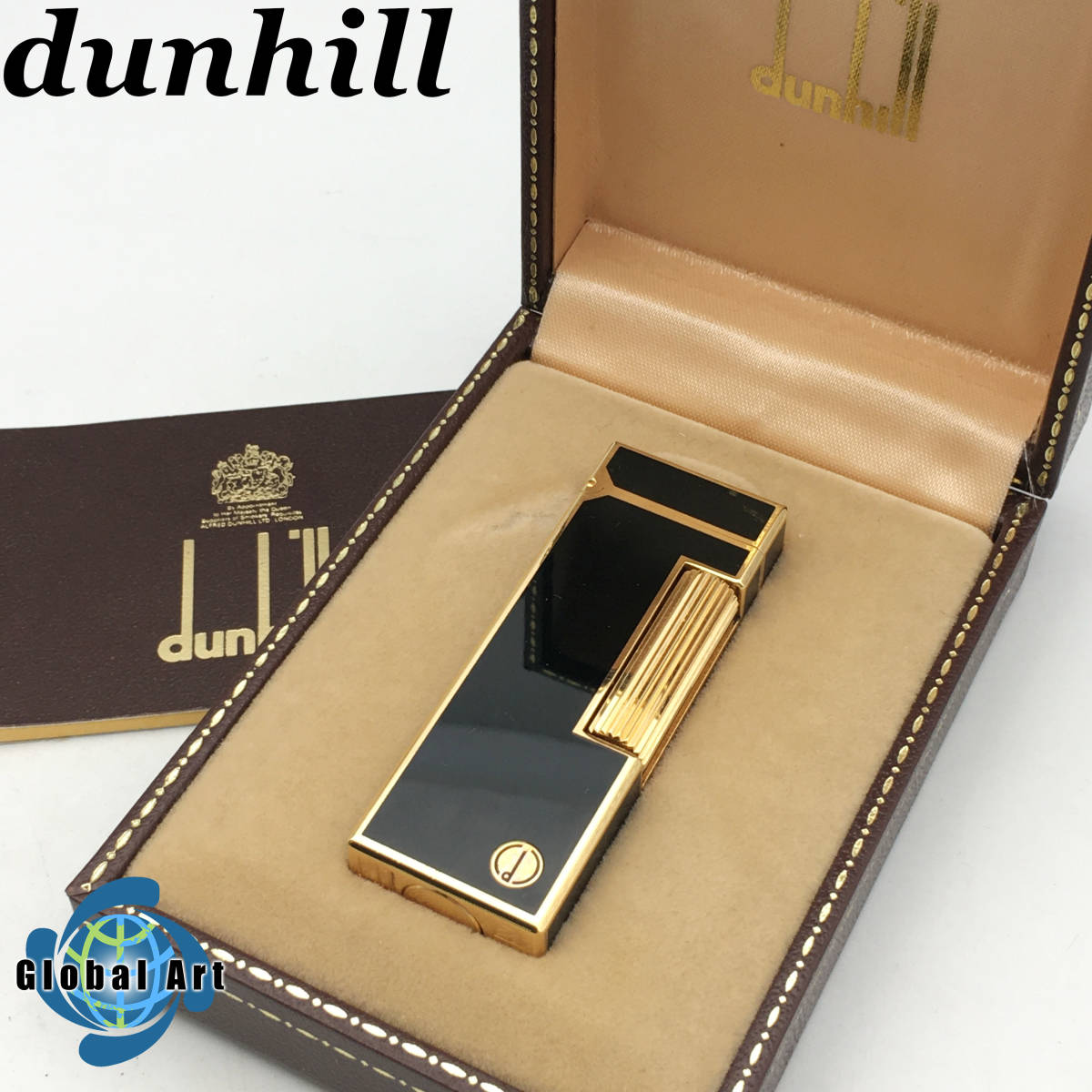 全国無料，お買い得 D07187/dunhill ダンヒル/ガスライター/dロゴ/ブラック&times;ゴールド/ケース付/動作未確認(ダンヒル)｜売買されたオークション情報、yahooの商品情報をアーカイブ公開 - オークファン ダンヒル