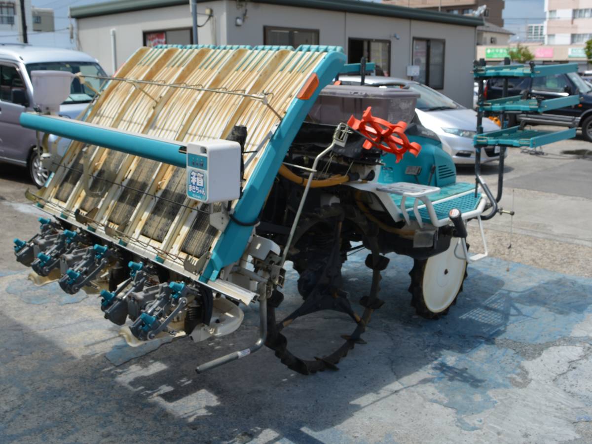 福島県 郡山市発☆ 田植え機 クボタ NSU55 区分F 田植機 5条植え セル  