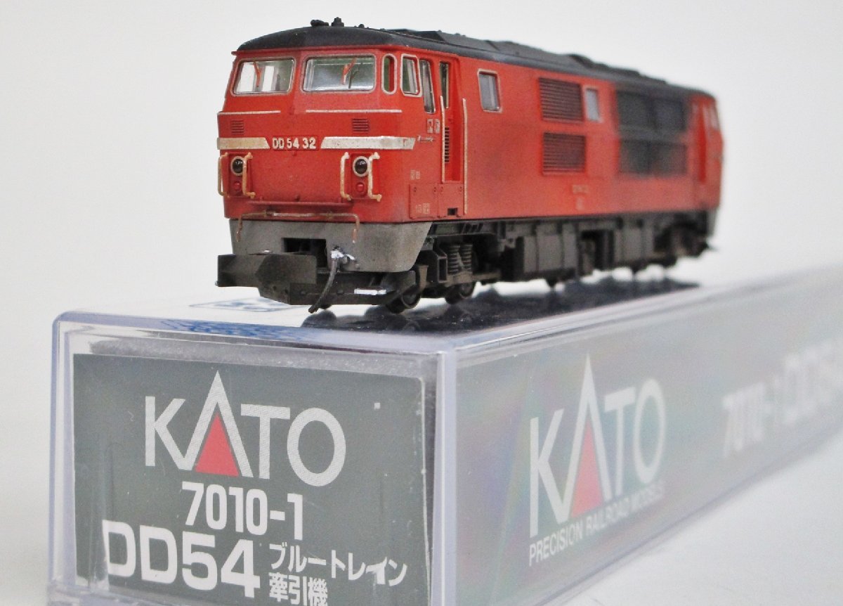 ウェザリング加工】KATO 7010-1 DD54 ブルートレイン牽引機【加工品