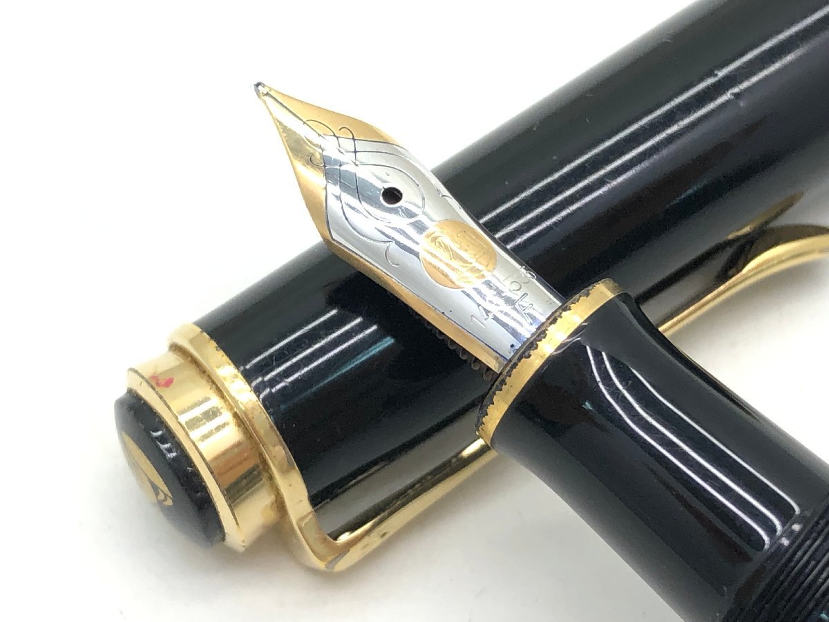 ペリカン スーベレーン 万年筆 ペン先14C-585 F インク付き 筆記未確認