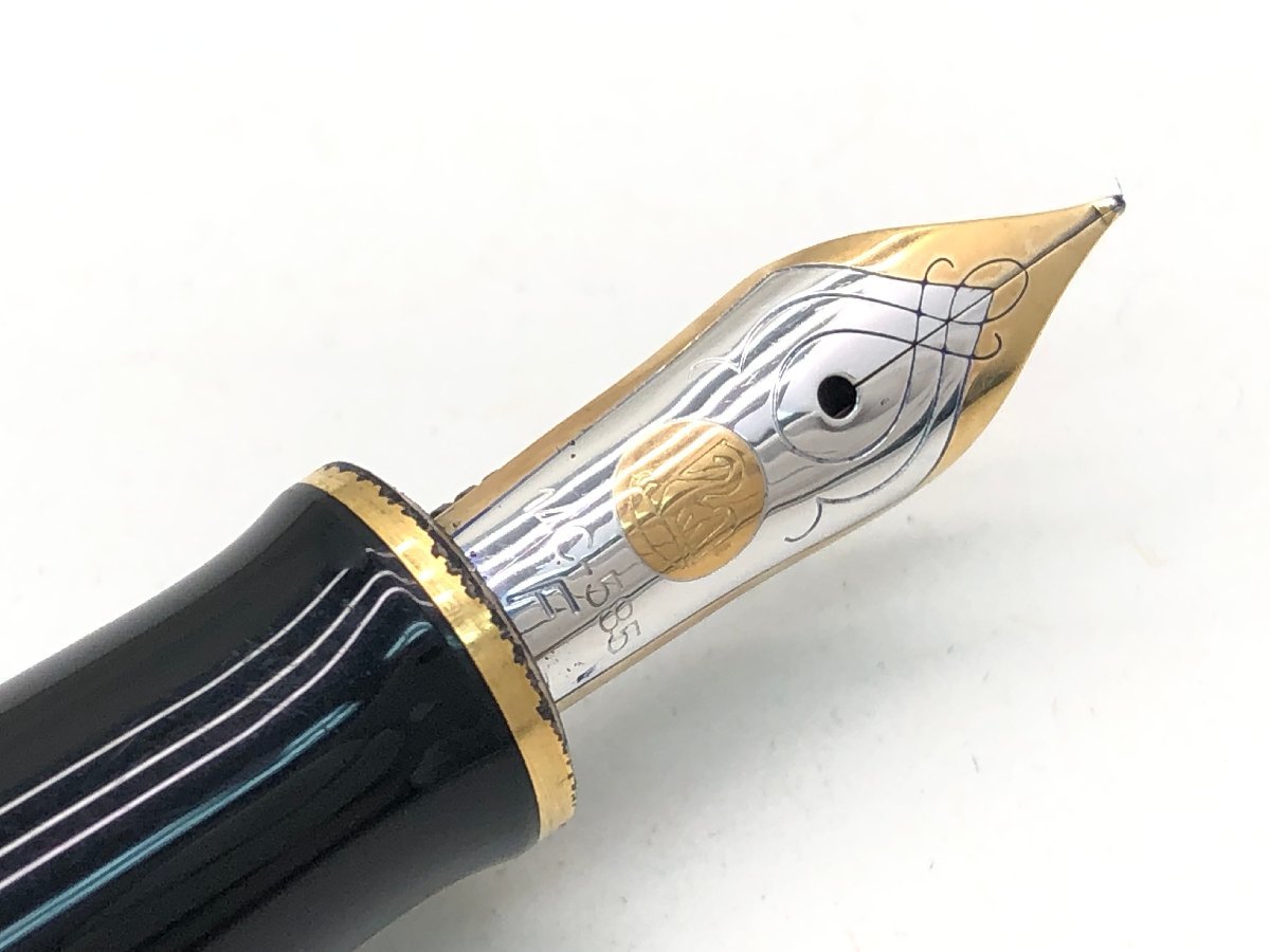 ペリカン スーベレーン 万年筆 ペン先14C-585 F インク付き 筆記未確認